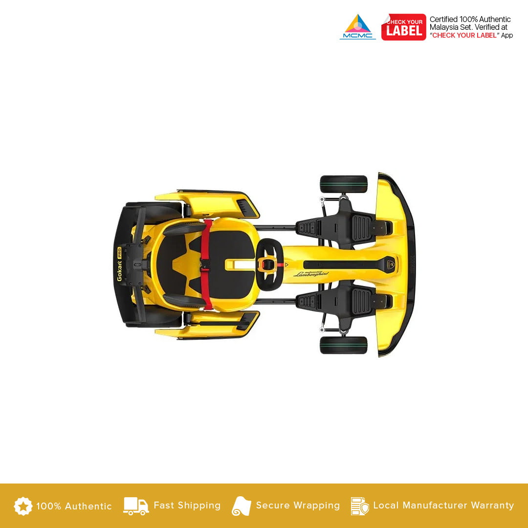 [READY STOCK] Ninebot Go Kart Pro Lamborghini Edition - Original 3 Months Warranty by Ninebot Malaysia [COD Available]