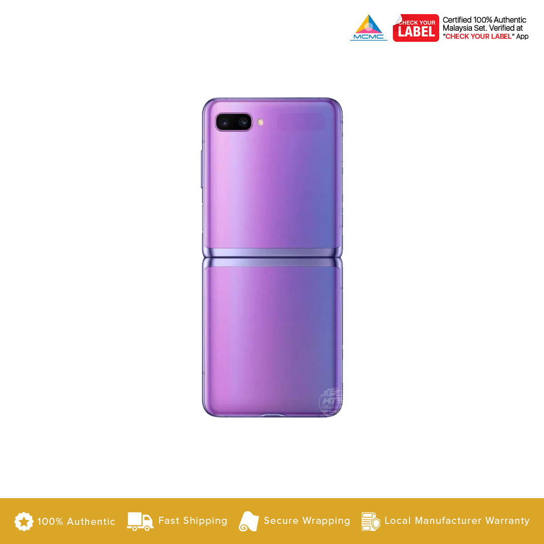 Samsung Galaxy Z Flip (8GB RAM + 256GB ROM) Smartphone - Original 1 Year Warranty by Samsung Malaysia