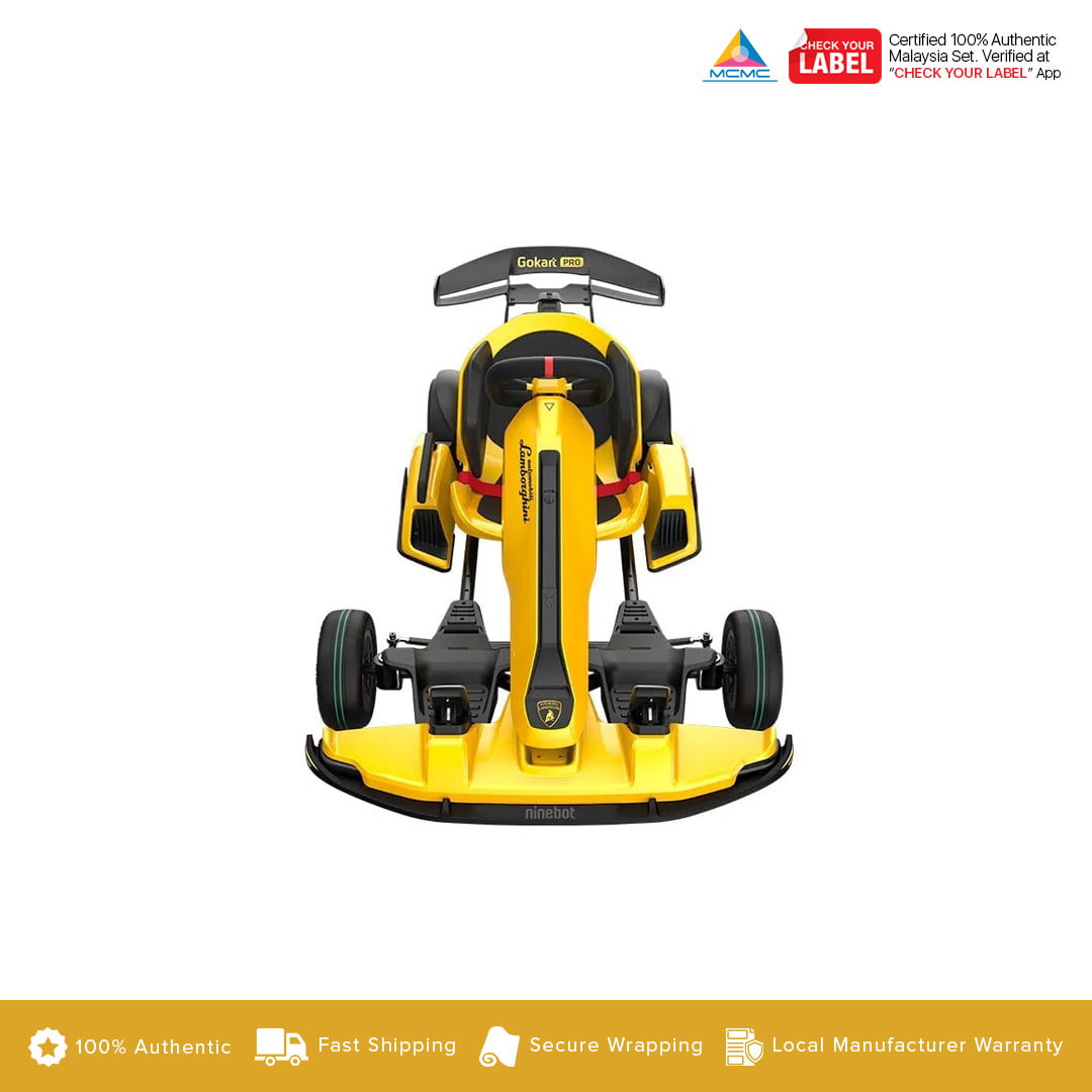 [READY STOCK] Ninebot Go Kart Pro Lamborghini Edition - Original 3 Months Warranty by Ninebot Malaysia [COD Available]