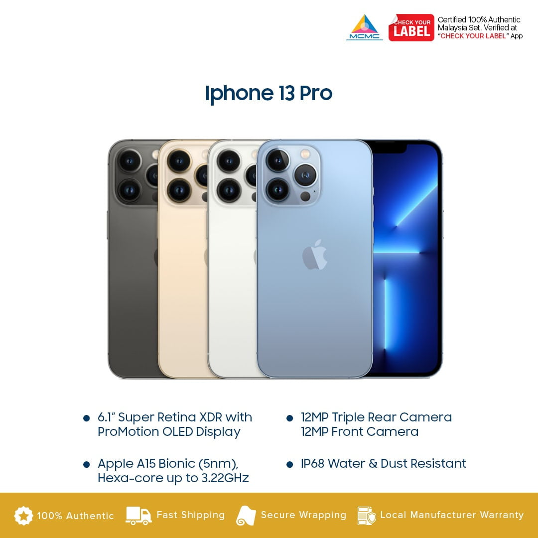 Apple iPhone 13 Pro (512GB) Price in Malaysia & Specs