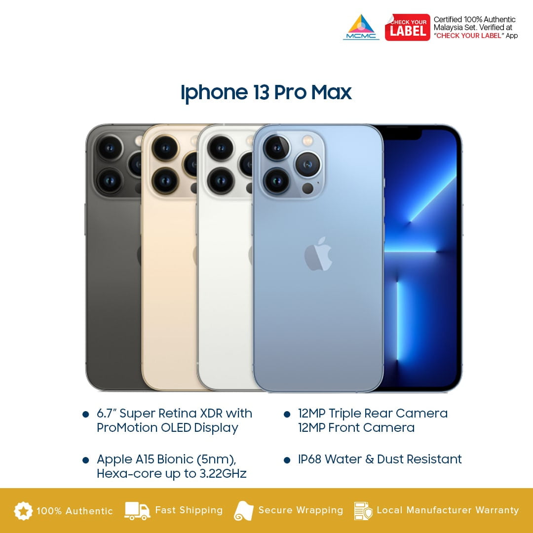 Apple iPhone 13 Pro Max (256GB) Price in Malaysia & Specs