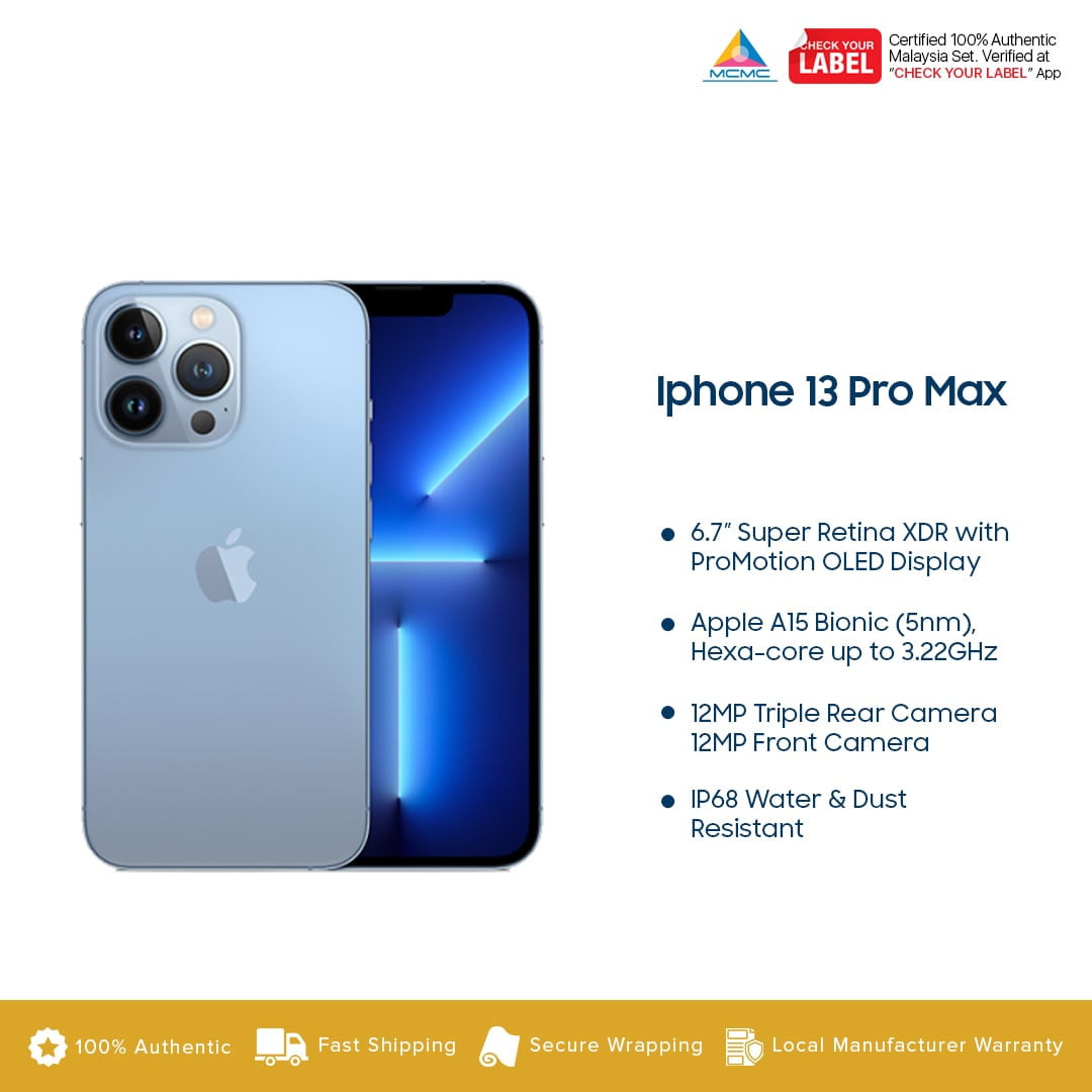Apple IPhone 13 Pro Max (256GB) Price In Malaysia & Specs