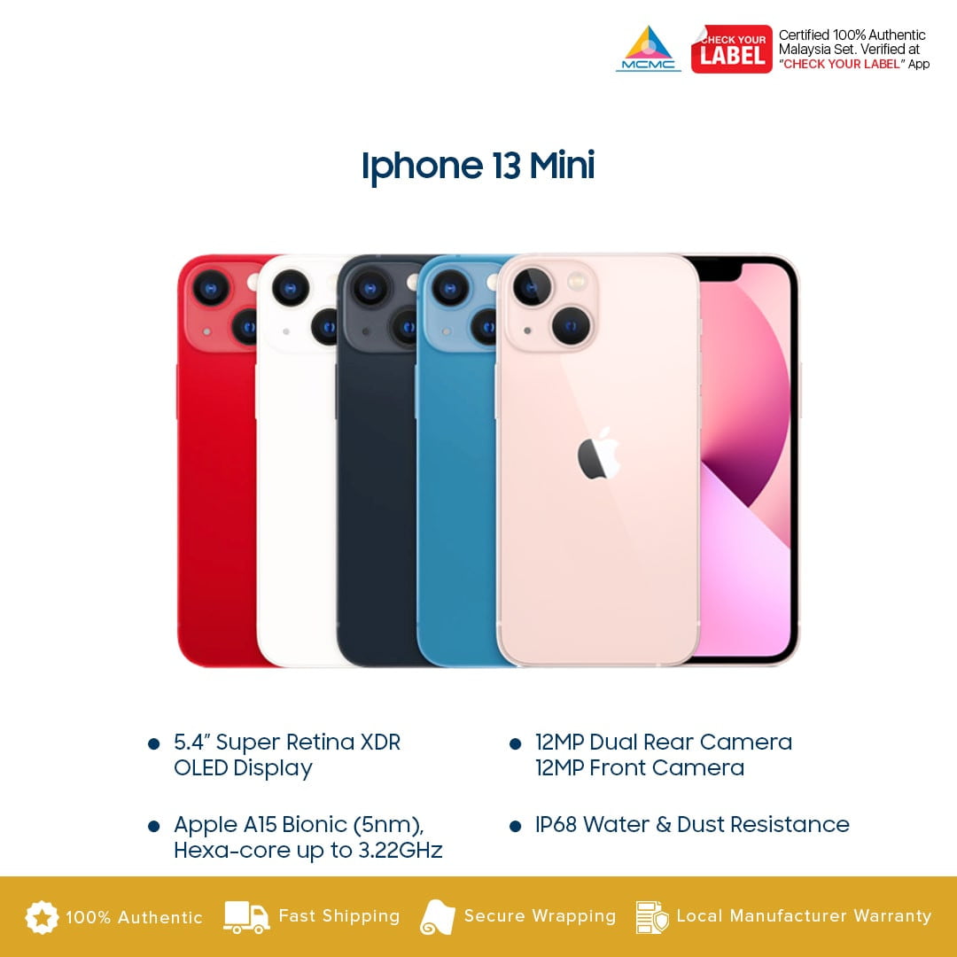 Apple IPhone 13 Mini (256GB) Price In Malaysia & Specs - KTS