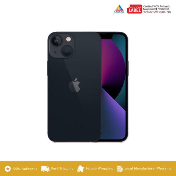 Apple iPhone 13 512GB Smartphone - Original 1 Year Warranty by Apple Malaysia