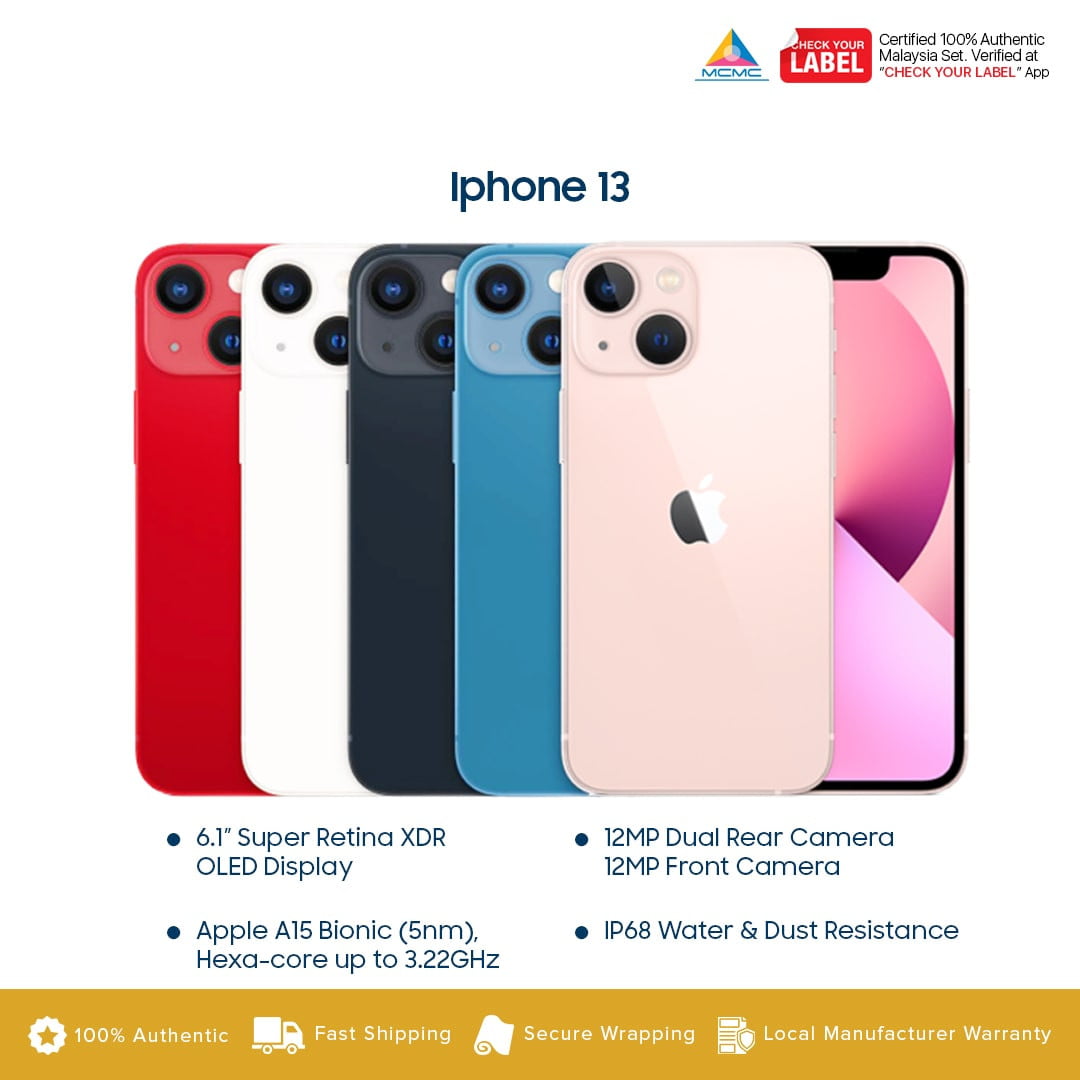 Apple iPhone 13 512GB Price in Malaysia & Specs