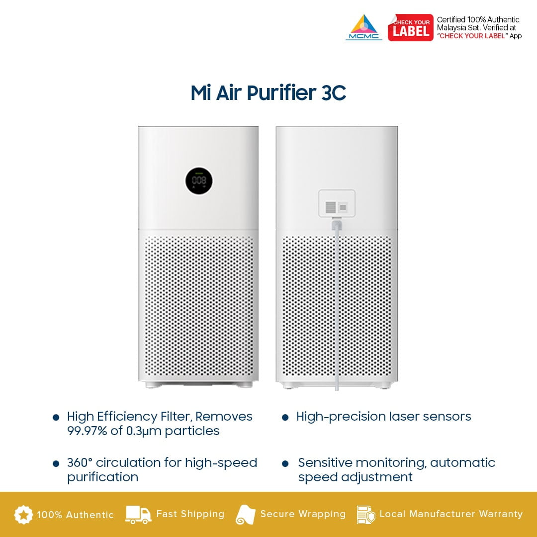 Xiaomi Mi Air Purifier 3C Price in Malaysia