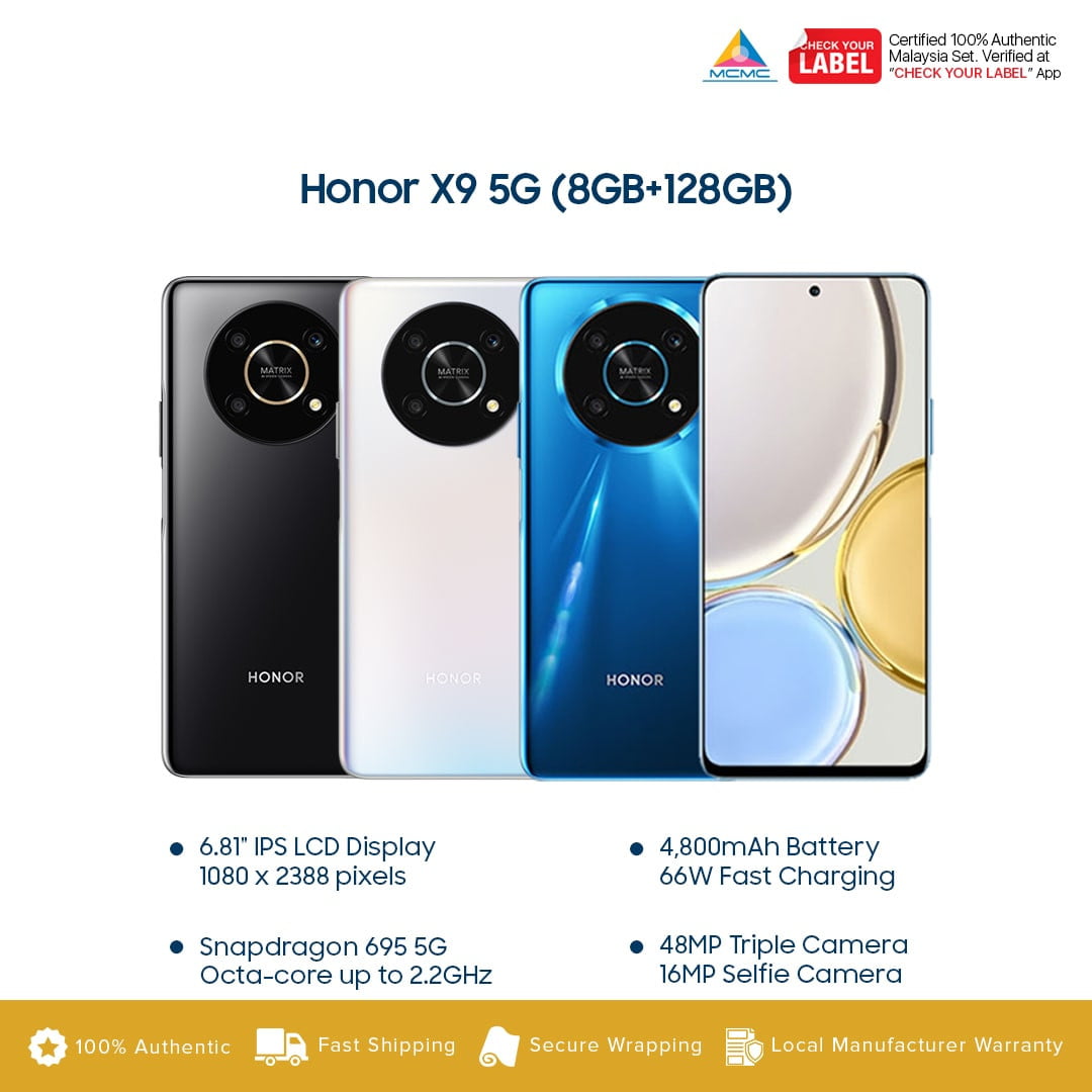 Honor X9 5G Price in Malaysia and Specs