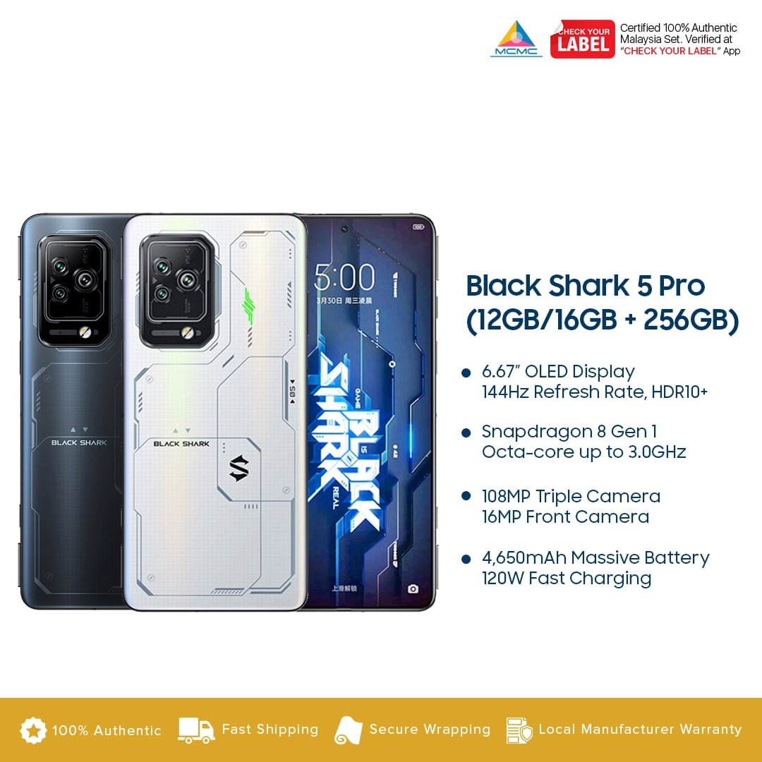 Xiaomi Black Shark 5 Pro 5G Price In Malaysia & Specs - KTS