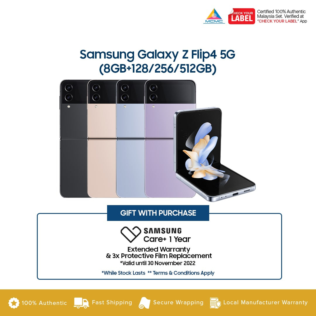 Samsung Galaxy Z Flip 4 5G price in malaysia and specs