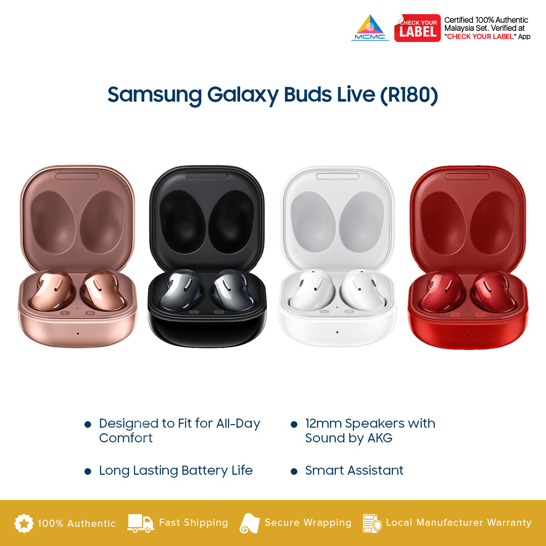 Samsung Galaxy Buds Live (R180) price in malaysia and specs