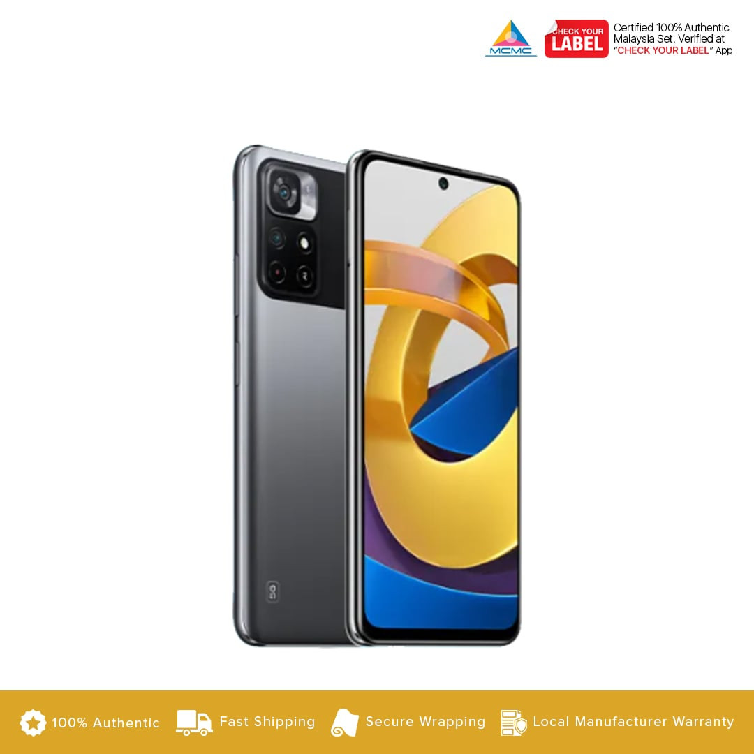 POCO M4 Pro 5G (4GB+64GB) Smartphone - Original 1 Year Warranty by POCO Malaysia