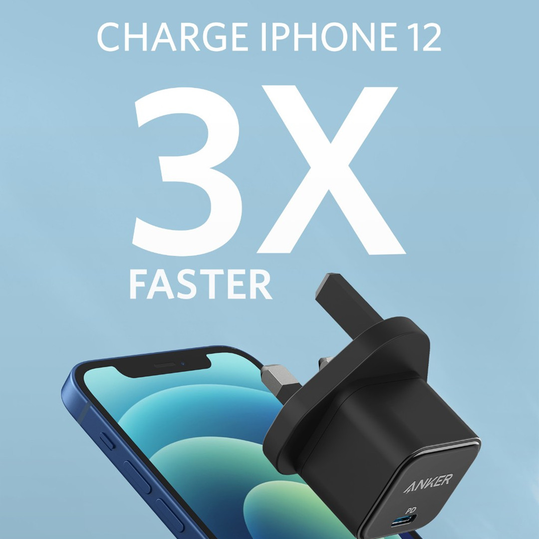 Anker PowerPort III 20W Cube Charger - 18 Months Warranty By Anker MY