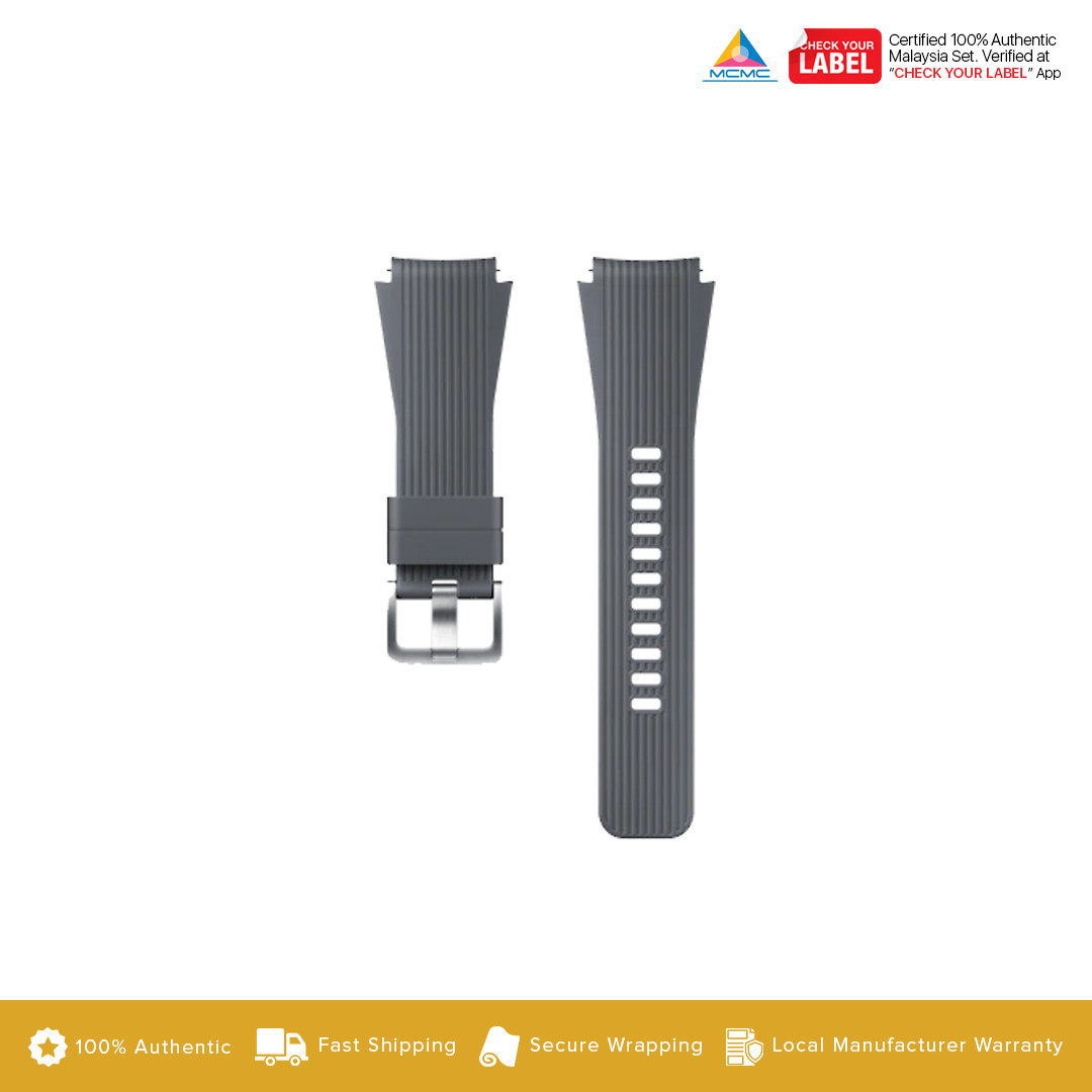 1edbb6c63c365083e464020526629432.jpeg Samsung Galaxy Watch (46mm) Silicon Strap (22mm) - Original by Samsung Malaysia