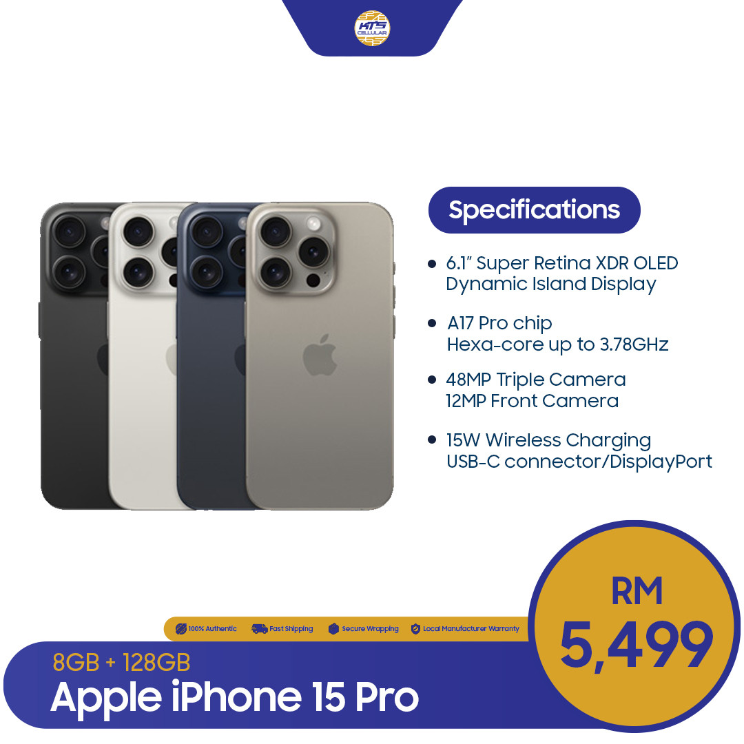 apple iphone 15 pro specs