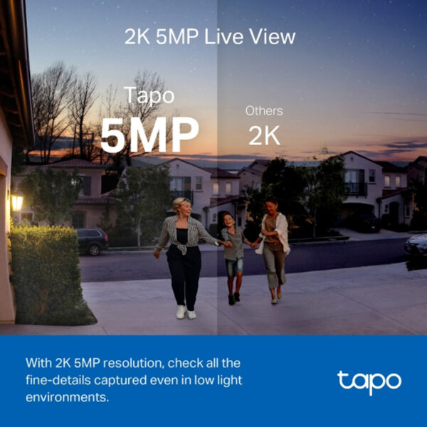 [READY STOCK] Tapo D230S1 Smart Battery Video Doorbell - Original 2 Years Warranty by TP-Link Malaysia