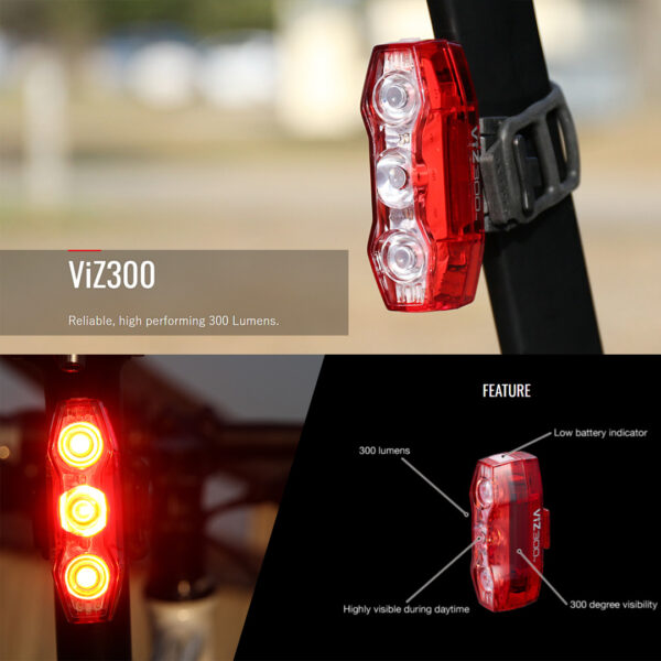 878a86fdb5ce4eafa7dcfbd116130a2c.jpeg Cat Eye ViZ300 Safety Light - Original 2 Years Warranty by Cat Eye Malaysia