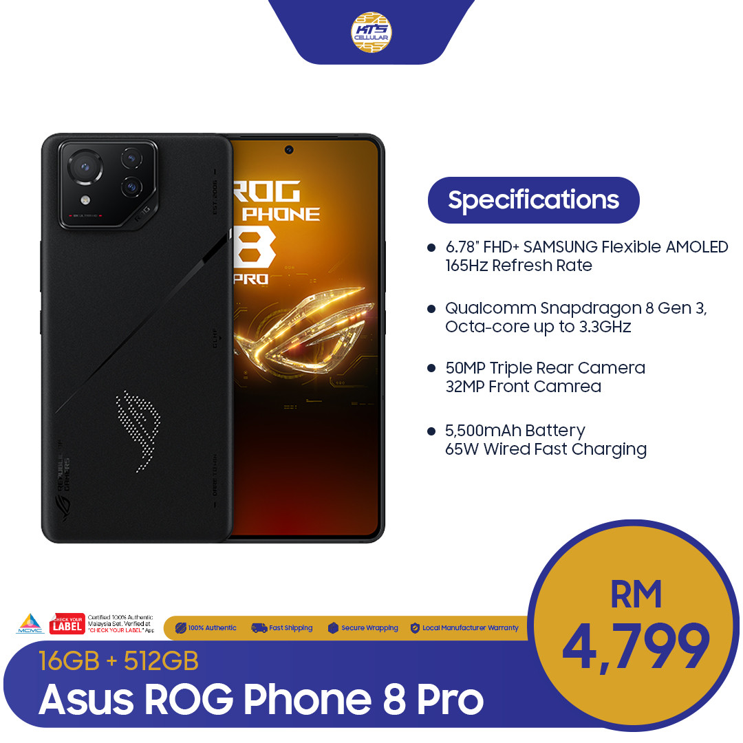 Asus ROG Phone 8 Pro price in malaysia and specs