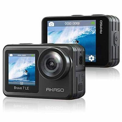 akaso brave 7 le action camera for sports photography