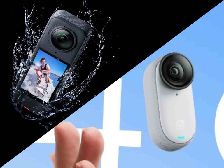 Insta360 x4 vs Insta360 Go 3s comparison