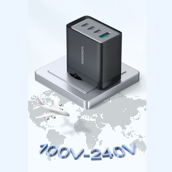 d5b56be95cf956cb0cf993a59de155a3.jpeg Rocoren RuiXing Series GaN Charger 67W (3C+1A) - Original 1 Year Warranty by Rocoren Malaysia