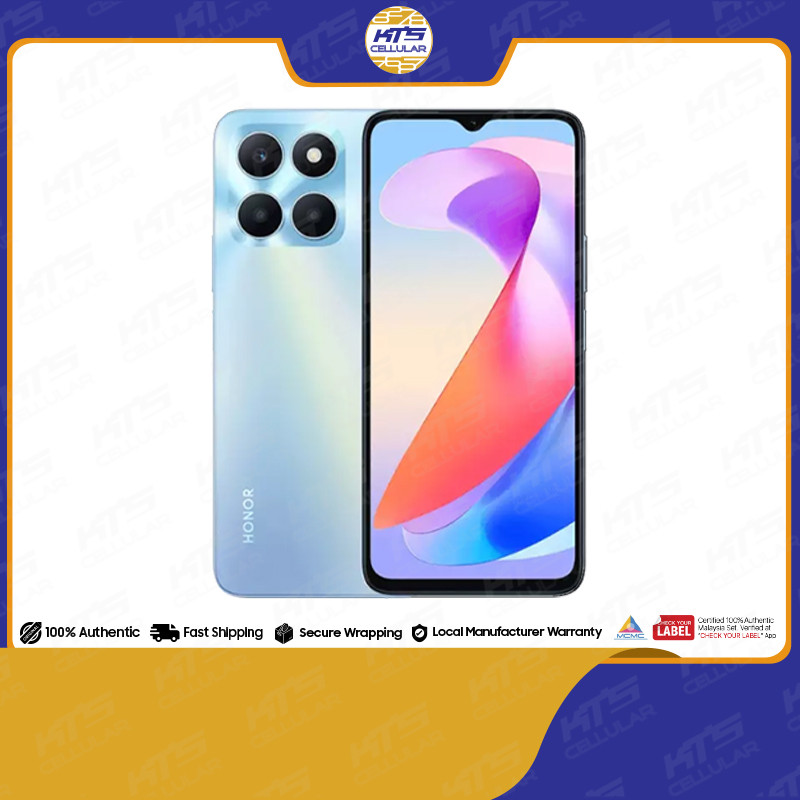 Honor X6a (6GB+128GB) Smartphone - Original 1 Year Warranty by HONOR Malaysia