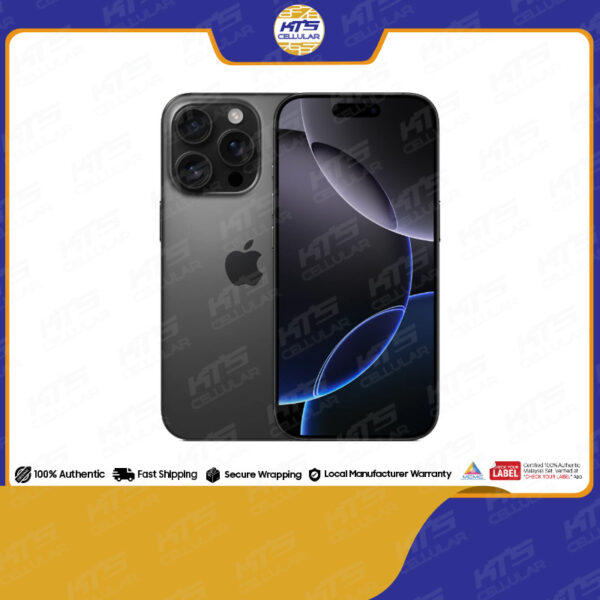 [PRE ORDER] Apple iPhone 16 Pro Max Smartphone - Original 1 Year Warranty by Apple Malaysia