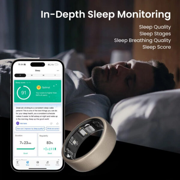 [PRE ORDER] Amazfit Helio Ring Wearable Fitness Tracker - Original 1 Year Warranty by Amazfit Malaysia