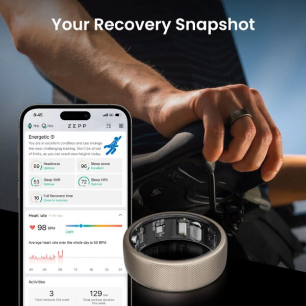 [PRE ORDER] Amazfit Helio Ring Wearable Fitness Tracker - Original 1 Year Warranty by Amazfit Malaysia