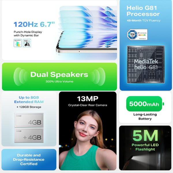 d64130542dcbd768327390c7cc6a4ecb.jpeg Infinix Smart 9 (3GB+64GB) Smartphone - Original 1 Year Warranty by Infinix Malaysia
