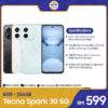 [READY STOCK] TECNO Spark 30 5G Smartphone - Original 1 Year Warranty by TECNO Malaysia