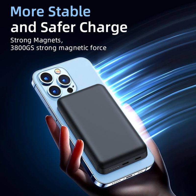 christmas tech gift Rocoren Magnetic Wireless Power Bank 1000mAh