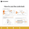 [READY STOCK] Segway Kickscooter Password Lock