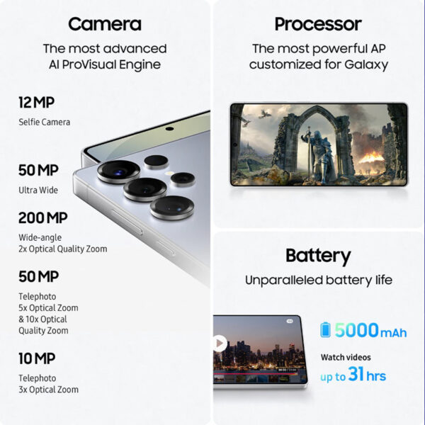 Samsung Galaxy S25 Ultra 5G Smartphone - Original 1 Year Warranty by Samsung MY