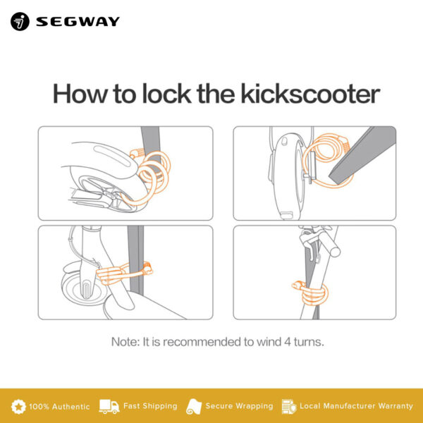 [READY STOCK] Segway Kickscooter Password Lock