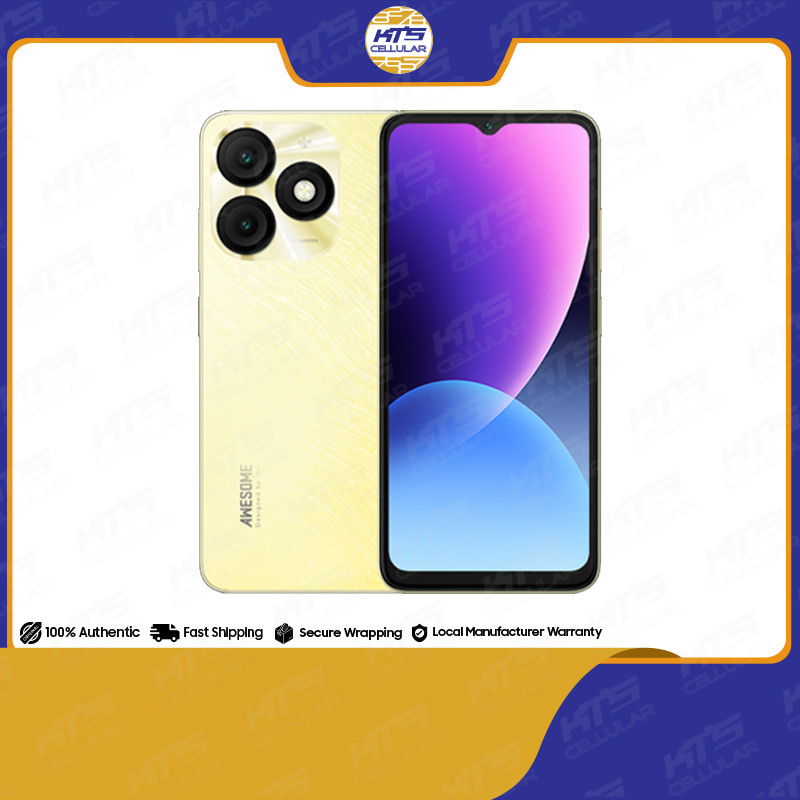 003f7ecc87521544b3ad84ca634e037a.jpeg Itel A50 4G (3GB+128GB) Smartphone - Original 1 Year Warranty by Itel Malaysia