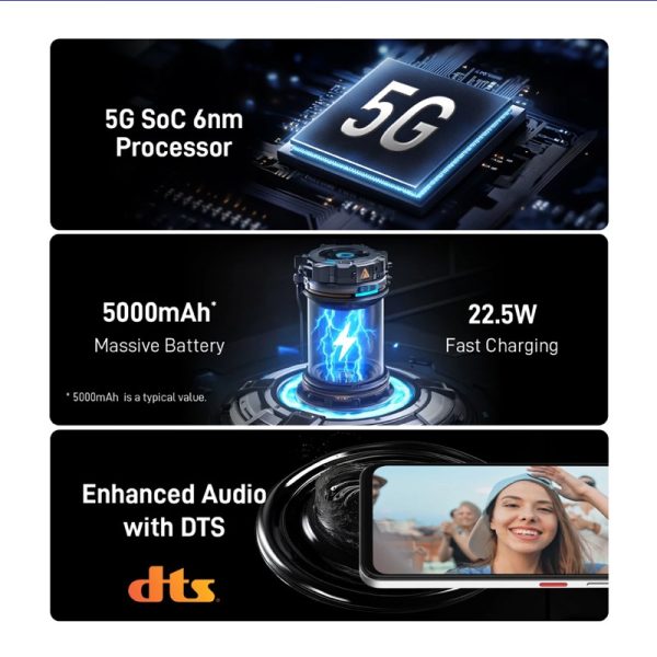 ZTE Nubia Focus 2 5G (8GB+256GB) Smartphone - Original 1 Year Warranty by ZTE Malaysia