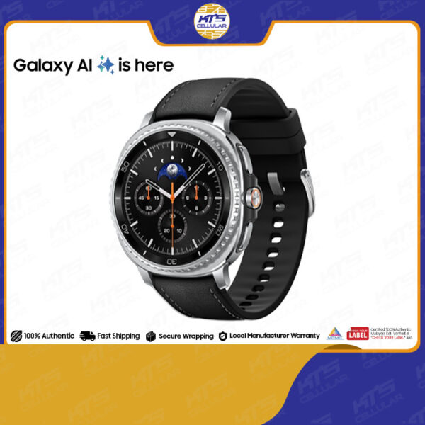[READY STOCK] Samsung Galaxy Watch8 Classic 46mm (L500-Bluetooth | L505-LTE) Smartwatch - Original 1 Year Warranty by Samsung Malaysia