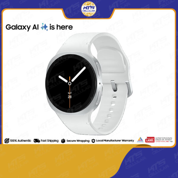 [READY STOCK] Samsung Galaxy Watch8 40mm (L320-Bluetooth | L325-LTE) Smartwatch - Original 1 Year Warranty by Samsung Malaysia