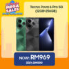 [PRE ORDER] Tecno Pova 6 Pro 5G (12GB+256GB) Smartphone - 1 Year Warranty by Tecno Malaysia