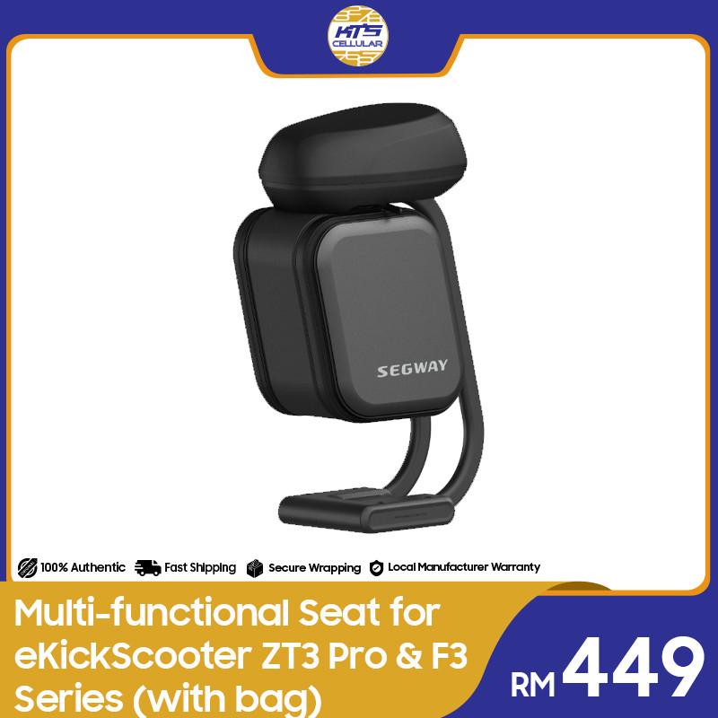 [READY STOCK] Segway Multi-functional Seat Kit for eKickScooter ZT3 Pro & F3 Series