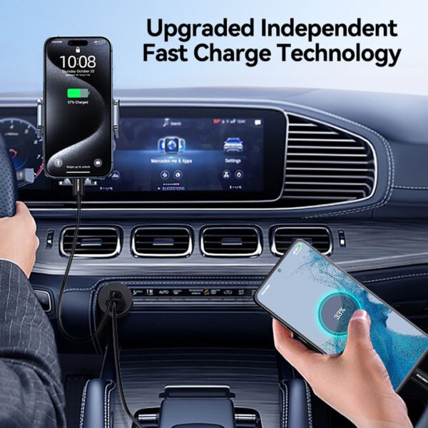 [TNG eWallet Special Deals] Rocoren Xuanwo Series Fast Charging Car Charger (1C+1A) 48W