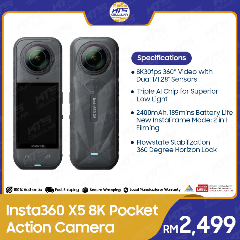 best 360 camera Insta360 X5
