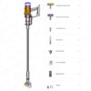 Dyson V12 Detect Slim Absolute (Yellow/Nickel) Vacuum Cleaner - Original 2 Years Warranty by Dyson Malaysia