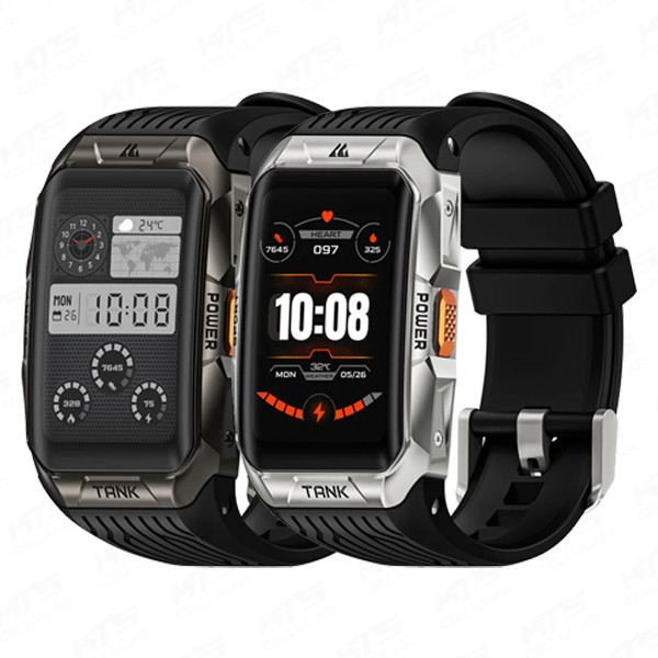 KOSPET Tank X2 Men's Smartwatch - Original 1 Year Warranty by KOSPET Malaysia