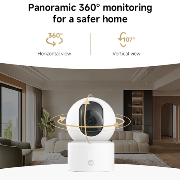 Xiaomi Smart Camera C201 1080 FHD 360° Monitoring Security Camera - Original 1 Year Warranty by Xiaomi Malaysia