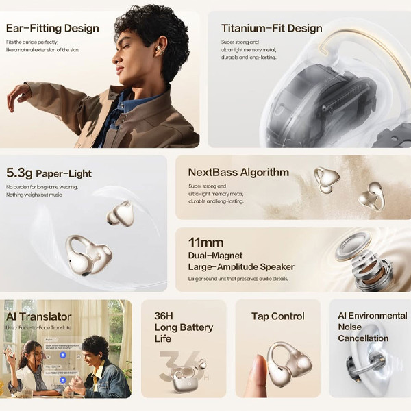 [PRE ORDER] Realme Buds Clip Wireless Earbuds - Original 1 Year Warranty by Realme Malaysia