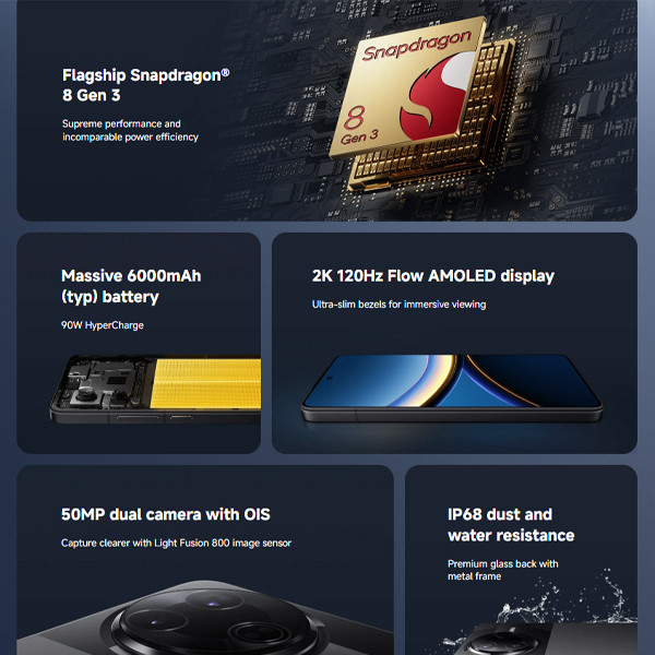 Xiaomi Poco F7 Pro 5G (12GB+256/512GB) Smartphone - Original 1 Year Warranty by Xiaomi Malaysia