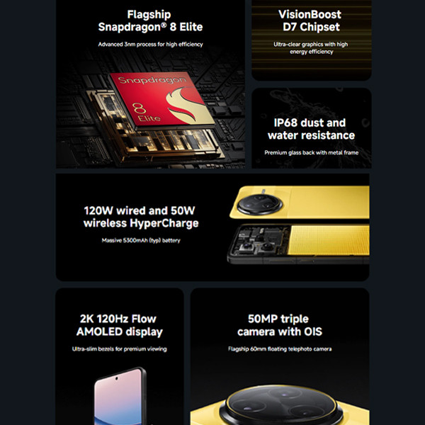 Xiaomi Poco X7 Ultra 5G (12GB+256GB) Smartphone - Original 1 Year Warranty by Xiaomi Malaysia