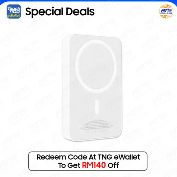 [TNG eWallet Special Deals] Rocoren Magnetic Wireless Power Bank 10000mAh PD20W