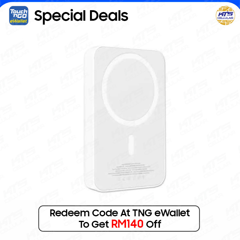 [TNG eWallet Special Deals] Rocoren Magnetic Wireless Power Bank 10000mAh PD20W